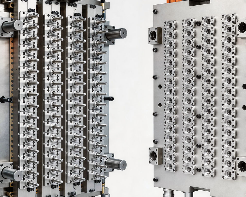 Gutewei Mold Presents: 64-Cavity PET Preform Mold – Engineered for Mass Production Excellence