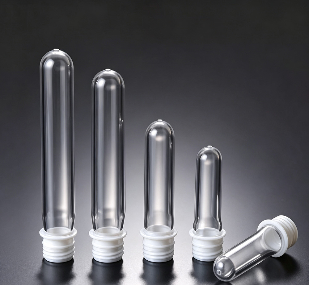 PET Preform Mold for rPET Material, Gutewei Recycled PET Processing, Sustainable Preform Tooling