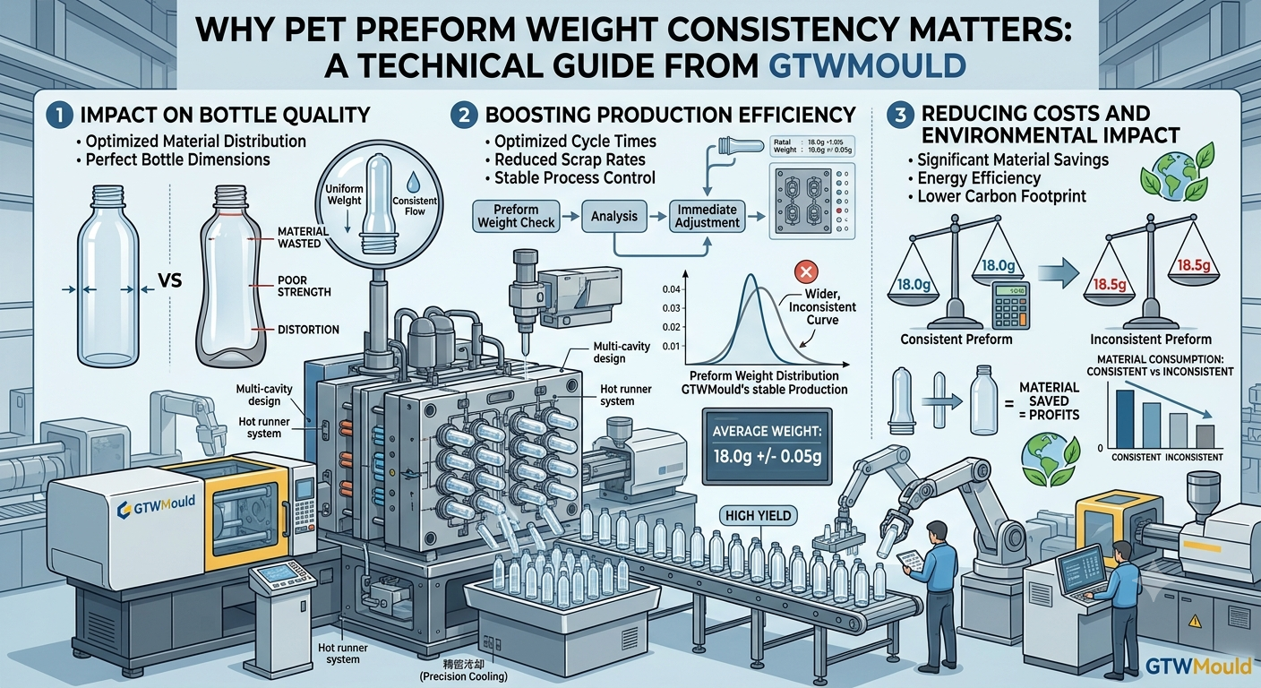 Why PET Preform Weight Consistency Matters
