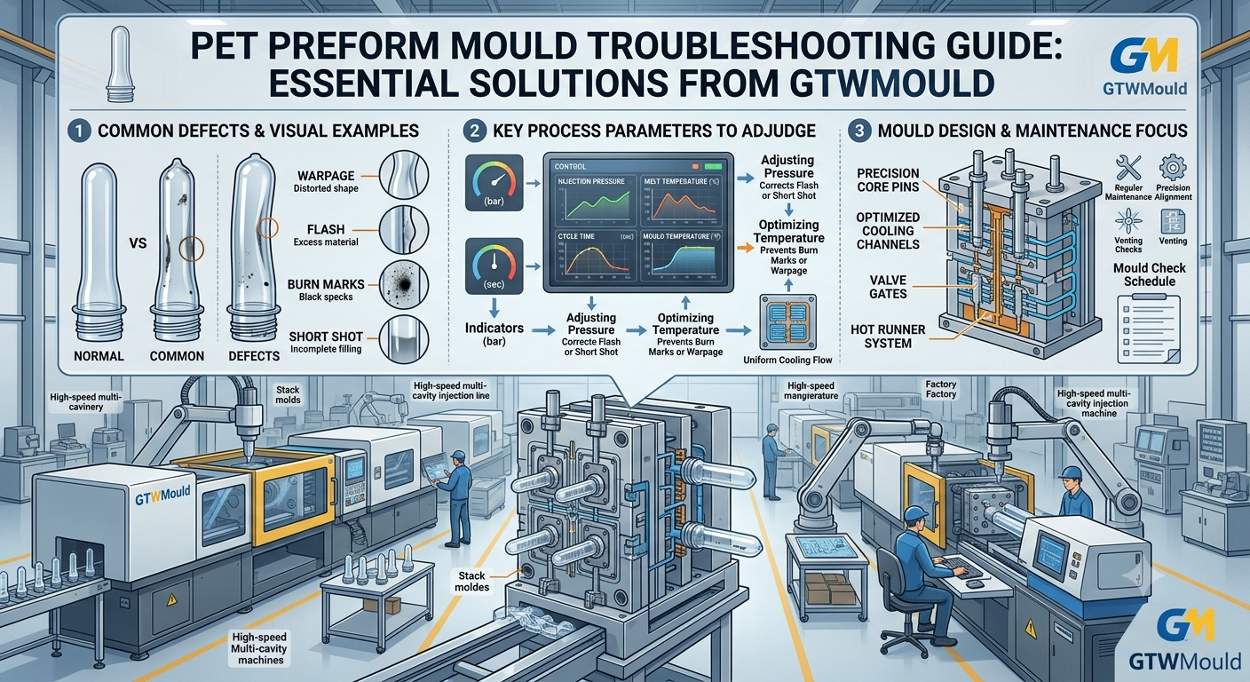 PET Preform Mould Troubleshooting Guide