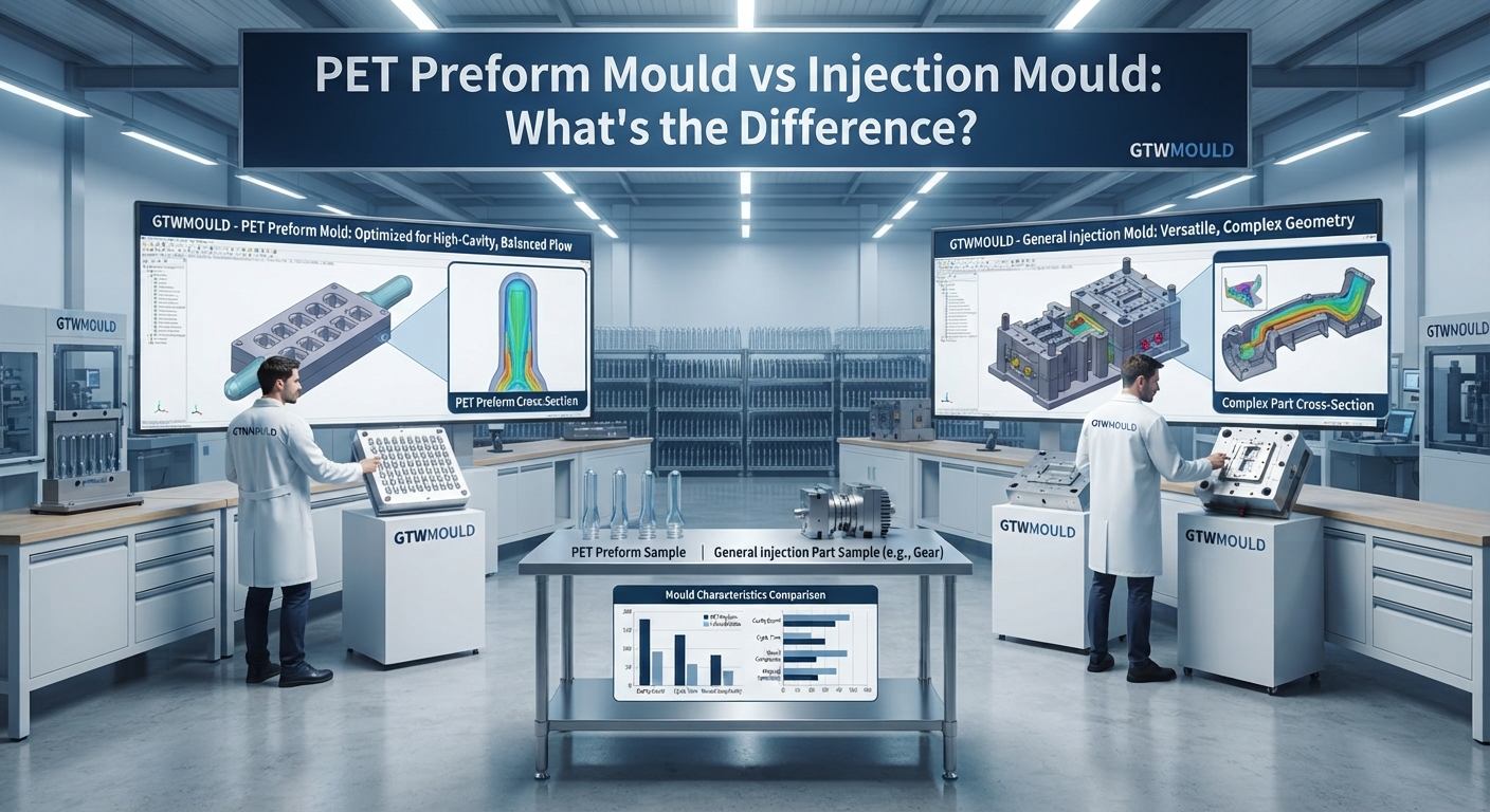 64-cavity PET preform mold for European beverage group