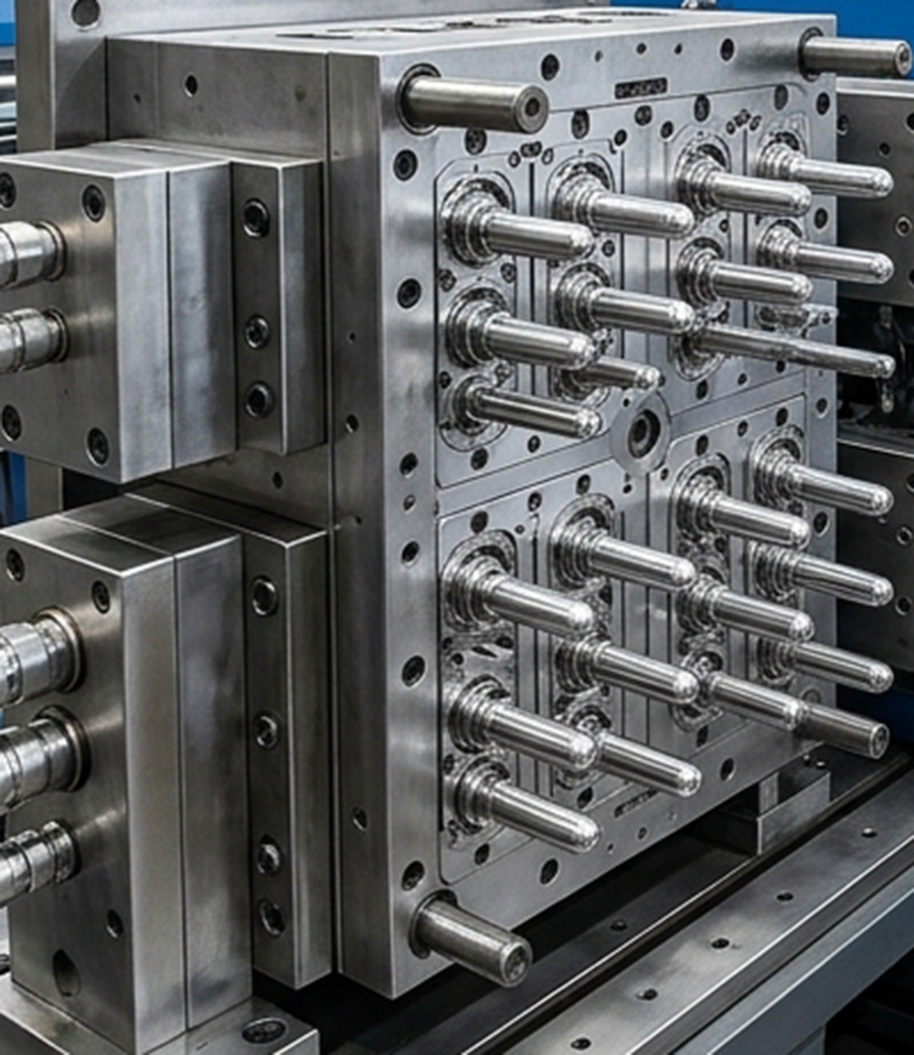64-cavity PET preform mold for European beverage group