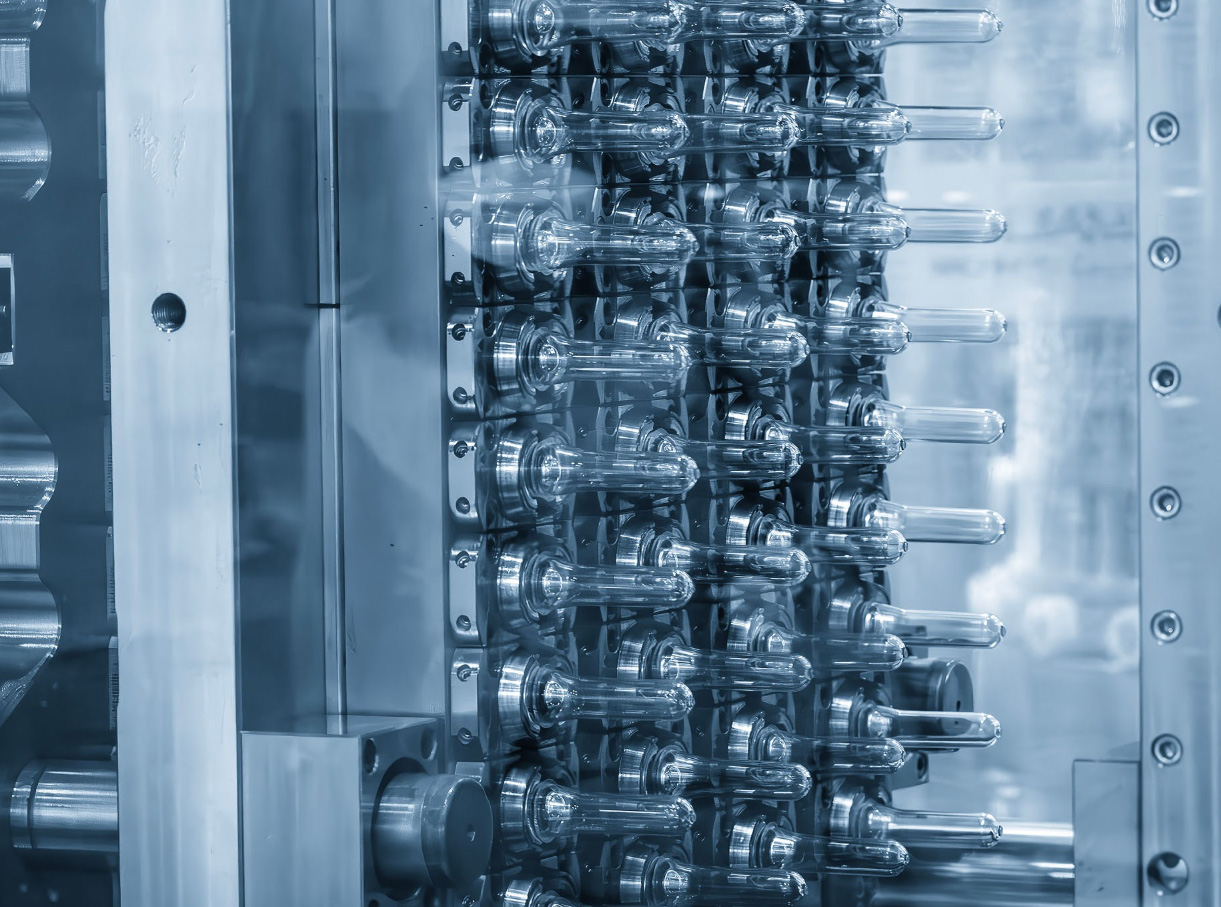 64-cavity PET preform mold for European beverage group