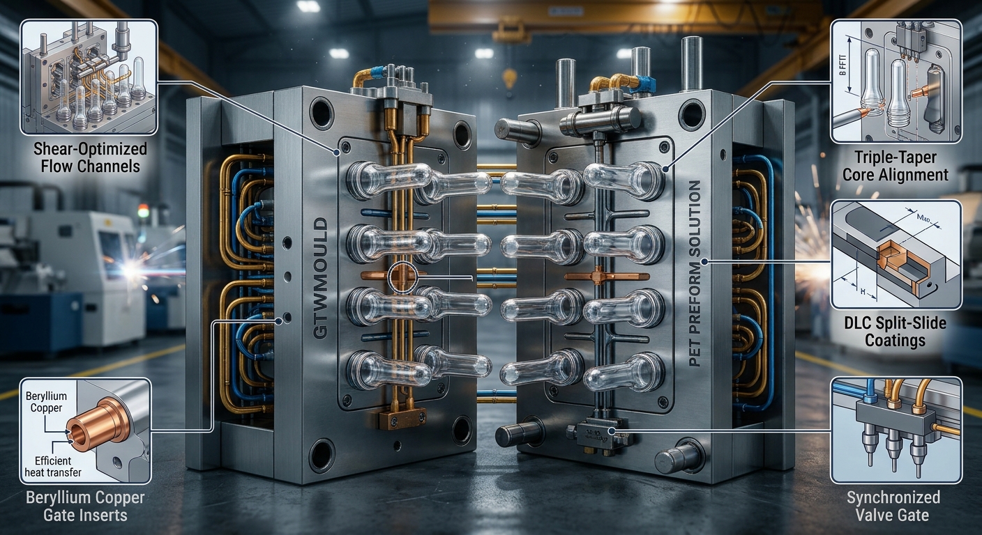 Case Study: Producing Lightweight Preforms for Hot-Fill Beverage Applications